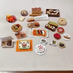 ミニチュアフードセット 料理・果物・パン