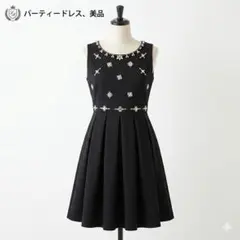 新品✨フレアワンピース ネイビー M お宮参り Mint Veil フォーマル