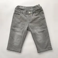 MPS グレー ロングパンツ ウエストゴム