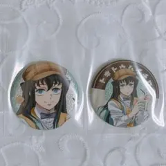 鬼滅の刃 純喫茶 無一郎 グリッター缶バッジ