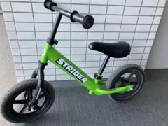 美品】ストライダーSTRIDERバランスバイク ST-4 グリーンキッズバイク
