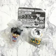 名探偵コナン めじるしアクセサリー3 コナン 探偵バッジ 2種セット