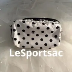 LeSportsac レスポートサック　ドットポーチ