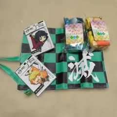 鬼滅の刃 つままれストラップ エコバッグ セット ５セットのサムネイル