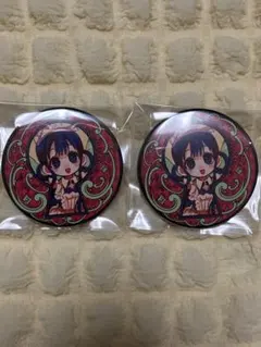 地縛少年花子くん ゴーストホテルカフェ 缶バッジ 赤根葵