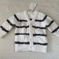 ジェラートピケ　カーディガン　70 80 アランボーダー