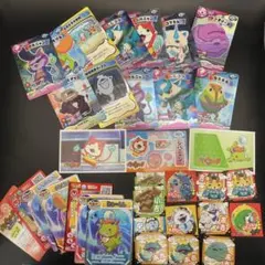 妖怪ウォッチ トレーディングカード　おみくじ　シール セット　まとめ売り