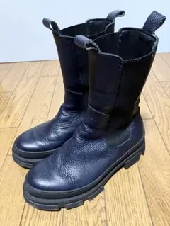 Carmen Salas サイドゴアブーツ レザー 39 24.5cmのサムネイル