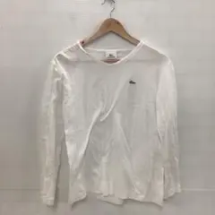 値下◎7.17◎A474P◎ラコステ◎長袖カットソー◎Vネック◎ホワイト◎Sのサムネイル