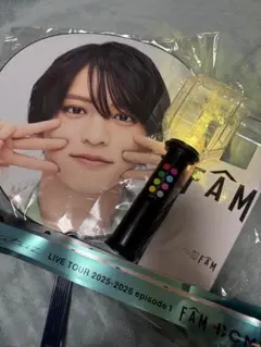 timelesz タイムレス 猪俣周杜 うちわ ペンライト FAM ドーム