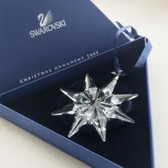スワロフスキー クリスマス オーナメント 2009 雪 結晶 ガラス ウインターのサムネイル