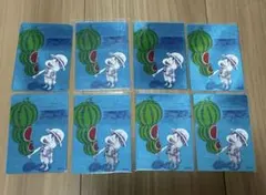 ONE PIECE ルフィ スイカ ナツコミ メタキラカード10枚セット - メルカリ