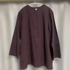 ゴールデンベアー 長袖シャツ L ボルドー 刺繍入り