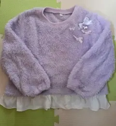 130㎝ フリル付きトレーナー