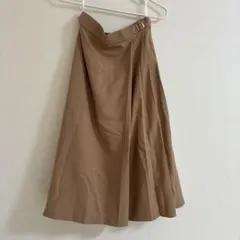 anysis プリーツスカート ベージュ　M