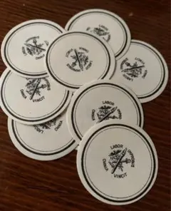 海外紙物　人気　ヴィンテージ フレンチ　小ぶりラベル　10枚　ラスト