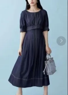 JILL by JILLSTUART 短丈レイヤードステッチワンピース