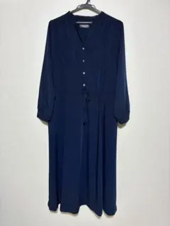 ワンピース　ネイビー　M-L マタニティ