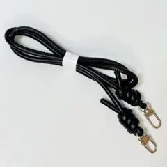 スマホショルダー バッグ ストラップ ブラック 合皮 肩ひも 斜め掛け 付け替え