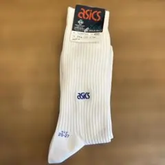 asics TZ9720 スポーツソックス 26cm ホワイト×ブルーのサムネイル