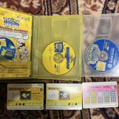 ポケモンチャンネル ソフト 拡張ディスク カードe+3枚セット