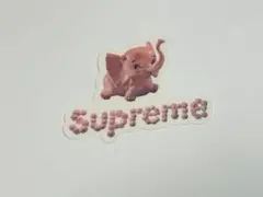 2017SS supreme ステッカー ″エレファント″ ゾウ