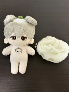 限定】ぬいぐるみ服 10cm 2個セット 魔道祖師 KAZE 魏無羨 藍忘機