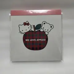 新品　限定品　familiar × ハローキティ メモ帳