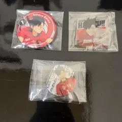 ハイキュー!! 黒尾鉄朗 缶バッジ アクリルスタンド 3個まとめ売り