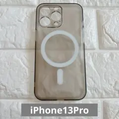 iPhone13Pro クリアケース 軽量 MagSafe カメラ保護一体型