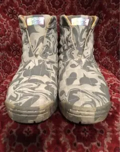 SUICOKE 迷彩(マーブル)ハイカットスニーカー　レザー&スエードのサムネイル