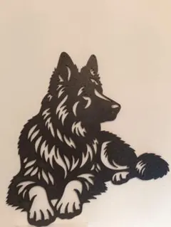 German Shepherdジャーマンシェパード　ウォールデコレーションアート