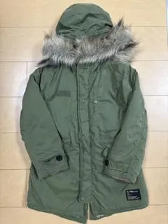 週末限定価格！　RADCHAP モッズコート アウター カーキ 140㎝