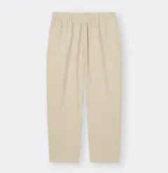 【GU】コーデュロイシェフパンツ アイボリー