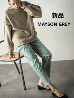 MAYSON GREY シャーベット別珍ルーズテーパードパンツ