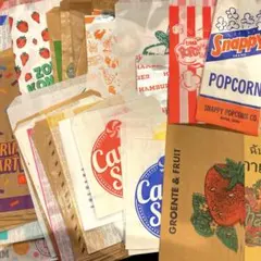 海外マルシェ袋いろいろ☆100枚