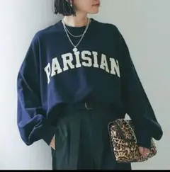 RIVE DROITE 【大人ロゴスウェット】PARISIANライトスウェット