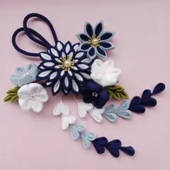 つまみ細工　髪飾り　成人式　振袖　袴　浴衣　七五三　卒業式