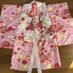 新品美品】七五三 三歳 被布コート ピンク 桜柄 刺繍 正月 節句 - メルカリ