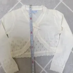 140cm カーディガン アイボリー motherways 発表会