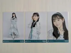 乃木坂46 一ノ瀬美空 生写真 ネーブルオレンジ 3種コンプ