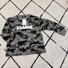 XLARGE KIDS 迷彩柄 長袖カットソー 110