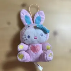 マクドナルド ぬいぐるみ ハローキティ　カラフルバニー　ハッピーセット2011
