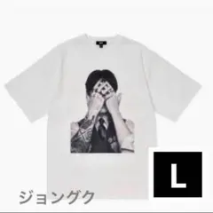 公式】BTS 韓国 ポップアップARIRANG ジョングク 顔Tシャツ M - メルカリ