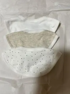 petit bateauよだれかけ　スタイ3枚セット