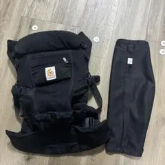 抱っこ紐 エルゴ ブラック カバー付き