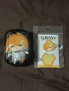 にじさんじ｜宇佐美リト｜GRAY×ACCENT｜ヘアクリップ｜にじぱぺっと