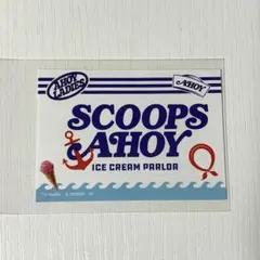 SCOOPS AHOY ストレンジャーシングス ステッカー