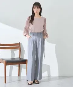 マジョリカプリーツプルオーバー