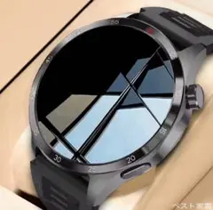 【早い者勝ち】GT4 ⑧ スマートウォッチ ブラック 睡眠健康管理　ベルト2本付